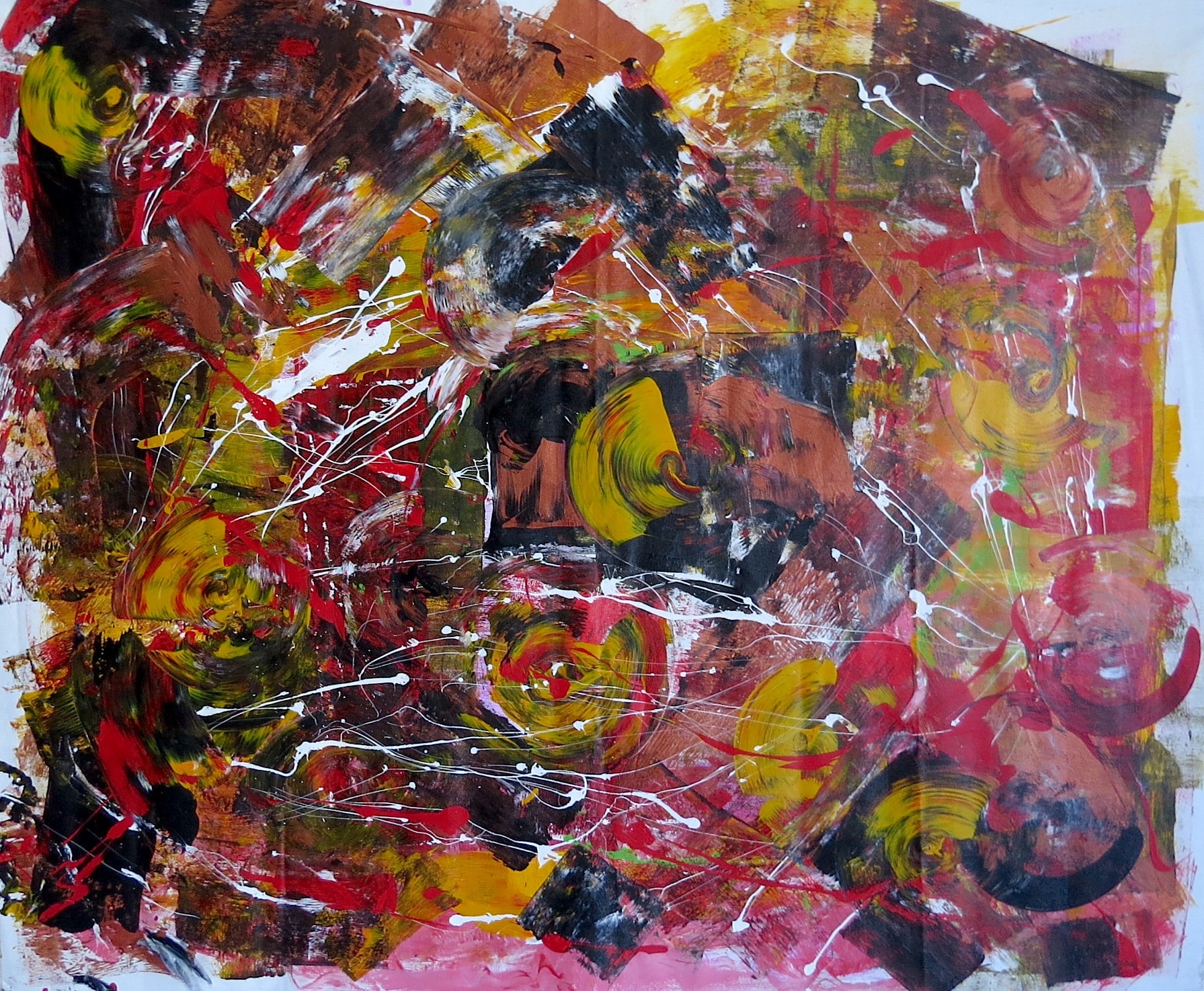Fall, Acrylic on canvas, 2018
