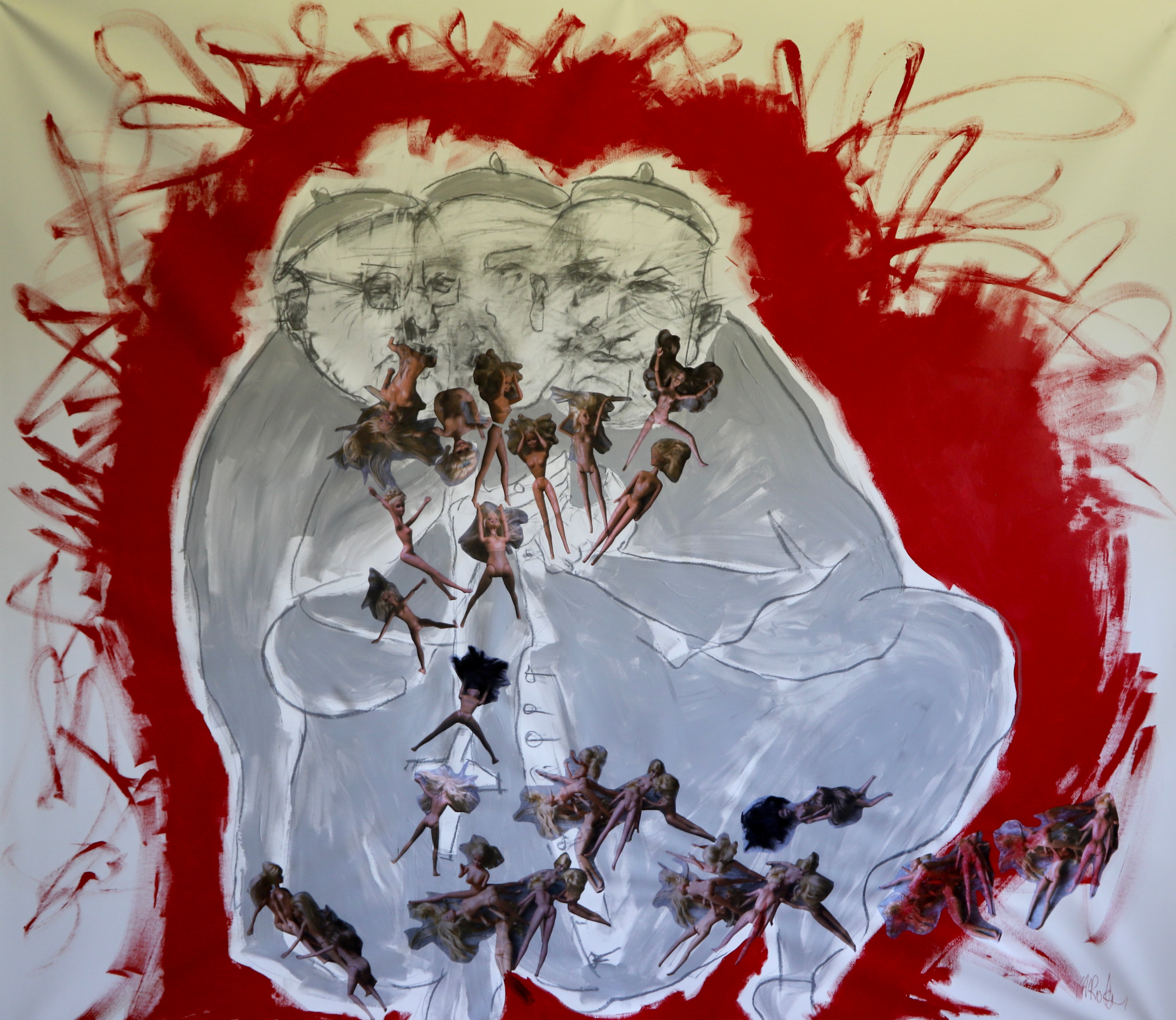 Holy Moly, Acrylic on canvas, 2023