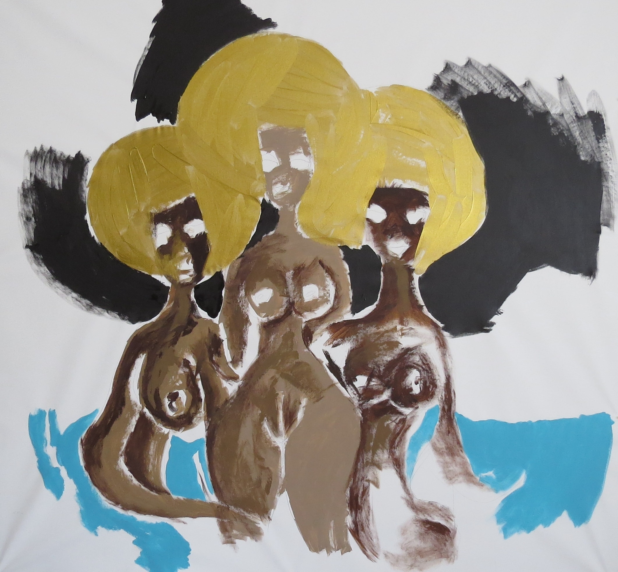 Ladies, Acrylic on canvas, 2026