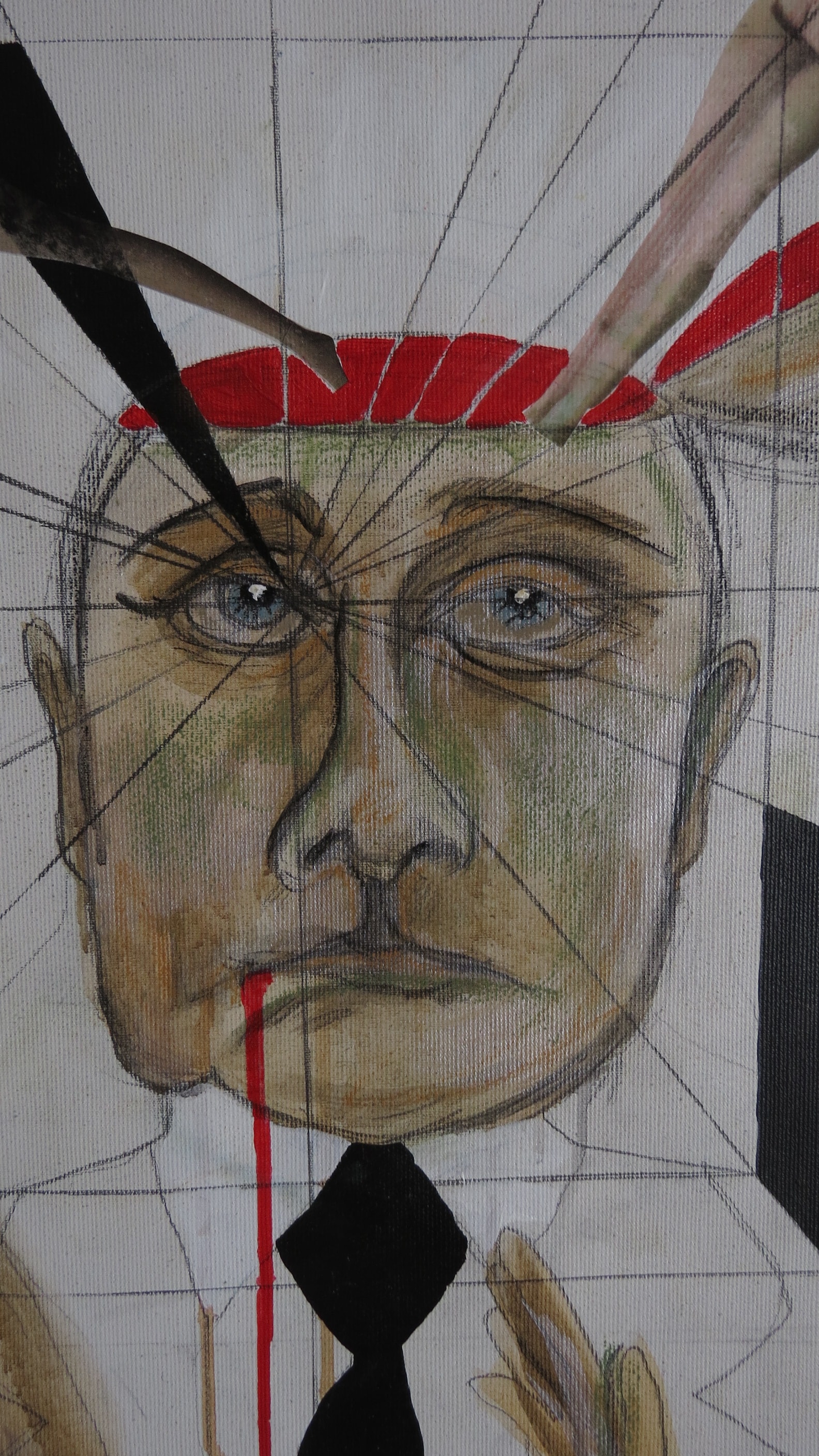 Detail — painting by Marina Orlova